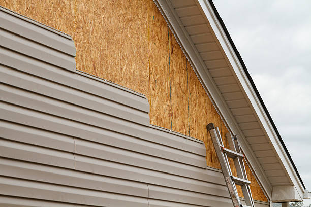 Professional Siding Repair technician working in Beltsville, MD